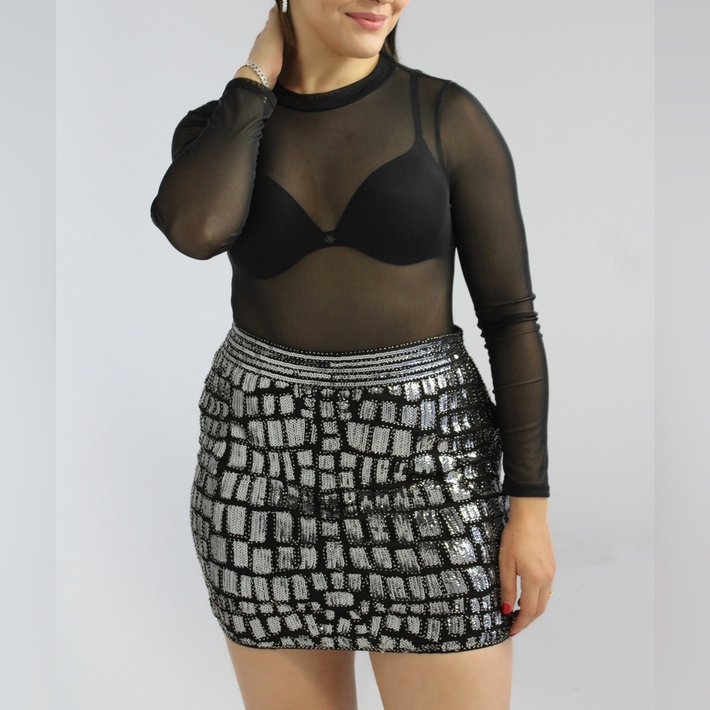 Sequin Skirt